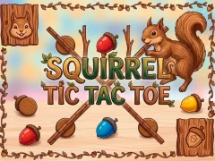 Squirrel Tic Tac Toe — безплатна онлайн игра