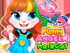 Funny Angela Haircut — безплатна онлайн игра