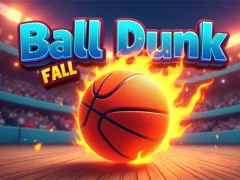 Ball Dunk Fall — безплатна онлайн игра