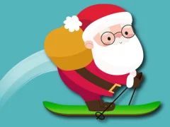 Avalanche Santa Ski Xmas — безплатна онлайн игра