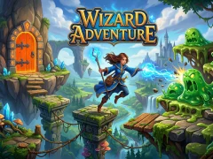 Wizzard Adventure — безплатна онлайн игра