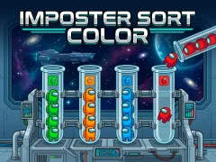 Imposter Sort Color — безплатна онлайн игра