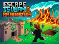 Escape Tsunami for Brainrots — безплатна онлайн игра