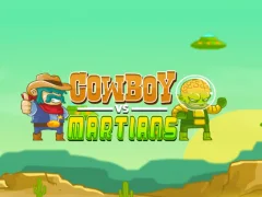 Cowboys vs. Martians — безплатна онлайн игра