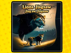 Lions Jigsaw Jigsaw — безплатна онлайн игра