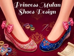 Princess Mulan Shoes Design — безплатна онлайн игра