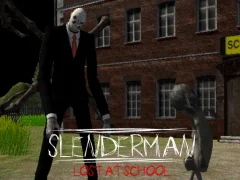Slenderman Lost at School — безплатна онлайн игра