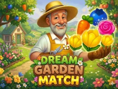 Match Dream Garden — безплатна онлайн игра