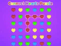 Connect Hearts Puzzle — безплатна онлайн игра