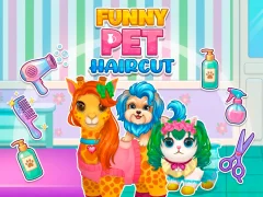 Funny Pet Haircut — безплатна онлайн игра
