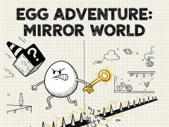 Egg Adventure: Mirror World — безплатна онлайн игра