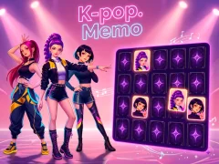 K-pop. Memo — безплатна онлайн игра