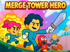 Merge Tower Hero — безплатна онлайн игра