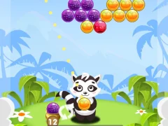 Bubble Shooter Raccoon — безплатна онлайн игра