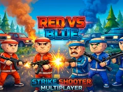Red vs Blue. Strike Shooter Multiplayer — безплатна онлайн игра