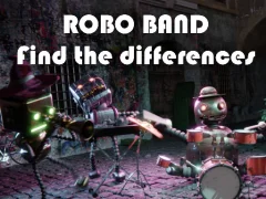 Robot Band - Find the Differences — безплатна онлайн игра