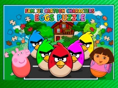 Famous Cartoon Characters Eggs — безплатна онлайн игра