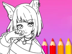Anime Manga Coloring Book — безплатна онлайн игра