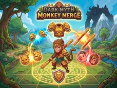 Dark Myth: Monkey Merge — безплатна онлайн игра
