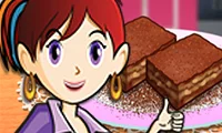 Sara`s Cooking Class Caramel Nut Brownie — безплатна онлайн игра