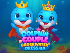 Dolphin Couple Underwater Dress Up — безплатна онлайн игра