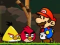 Mario vs Angry Birds — безплатна онлайн игра