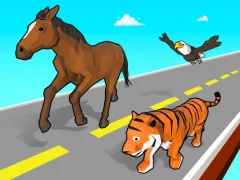 Animal Transform Race — безплатна онлайн игра