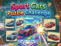 Sport Cars Puzzle Challenge — безплатна онлайн игра