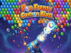 Pop Frenzy Cannon Blast — безплатна онлайн игра