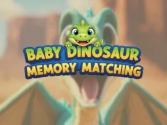 Baby Dinosaur Memory Matching — безплатна онлайн игра