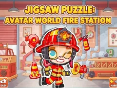 Jigsaw Puzzle: Avatar World Fire Station — безплатна онлайн игра
