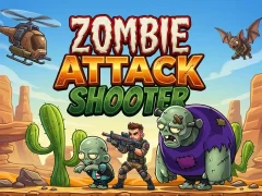 Zombie Attack Shooter — безплатна онлайн игра