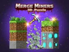 Merge Miners 3D Puzzle — безплатна онлайн игра