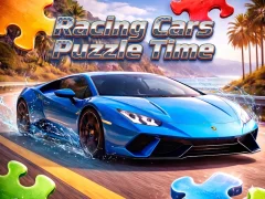 Racing Cars Puzzle Time — безплатна онлайн игра