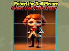 Robert the Doll Picture Slide Puzzle Frenzy — безплатна онлайн игра