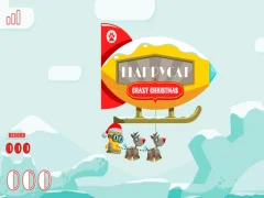 FlappyCat Crazy Christmas — безплатна онлайн игра