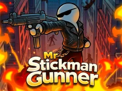 Mr Stickman Gunner — безплатна онлайн игра