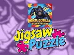 Ninja Gorilla Jigsaw Puzzles — безплатна онлайн игра