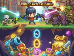 Village Defense Battle — безплатна онлайн игра