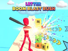 Letter Boom Blast Rush — безплатна онлайн игра