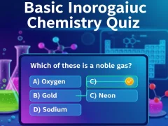 Basic Inorganic Chemistry Quiz — безплатна онлайн игра