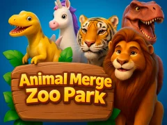 Animal Merge Zoo Park — безплатна онлайн игра