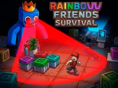 Rainbow Friends Survival — безплатна онлайн игра