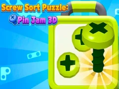 Screw Sort Puzzle Pin Jam 3D — безплатна онлайн игра