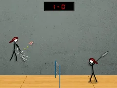 Stick Figure Badminton 2 — безплатна онлайн игра