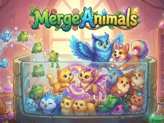 Merge Animals — безплатна онлайн игра