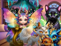 Mysterious Familiars Enchanted Bestiary — безплатна онлайн игра
