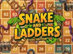 Snake and Ladders Cool Edition — безплатна онлайн игра