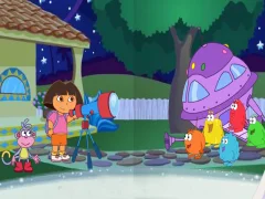 Dora The explorer Dora's Space Adventure — безплатна онлайн игра
