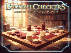 English Checkers — безплатна онлайн игра